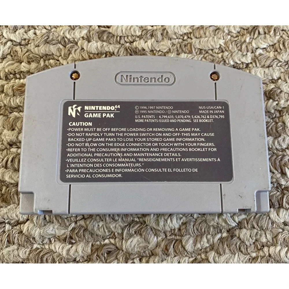 WCW nWo Revenge Nintendo 64 N64 Game Cartridge NUS-NW2E-USA THQ Wrestling - Picture 2 of 3